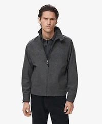 Mango Men's Wood Blend Jacket