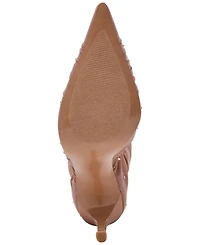 Steve Madden Women's Rashida Rhinestone Mesh Over-the-Knee Stiletto Dress Boots