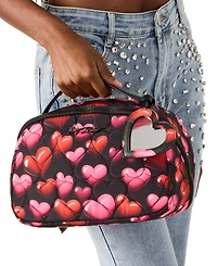 Betsey Johnson Loaf Cosmetic Case with Mirror