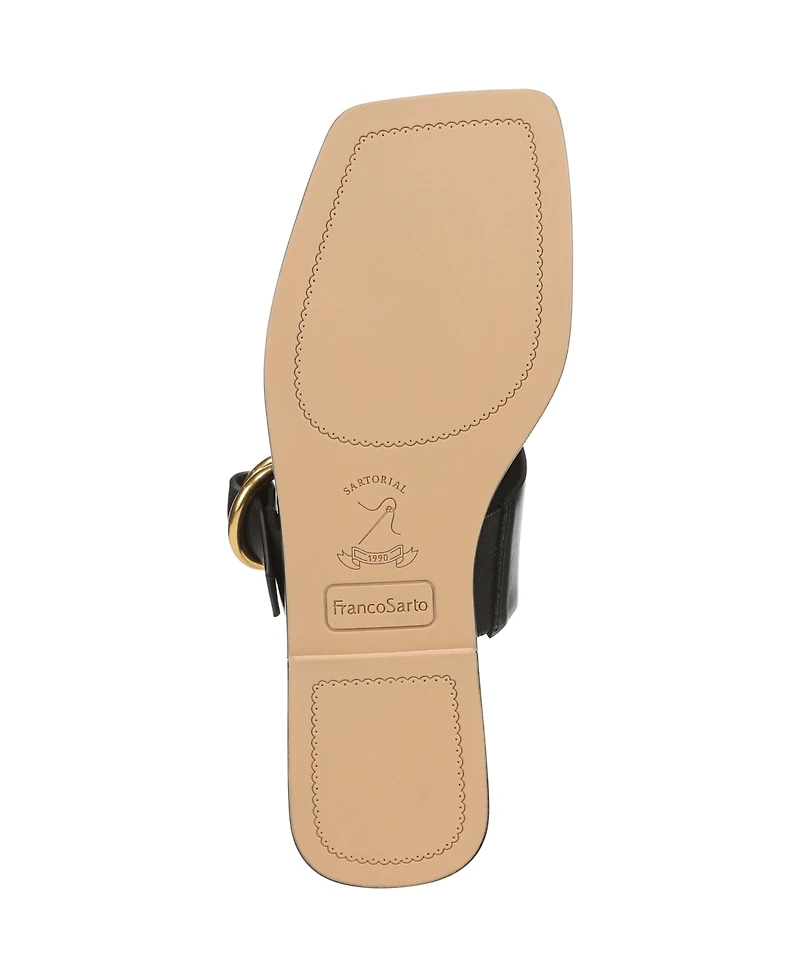 Franco Sarto Women's Mavie Open Toe Thong Sandals