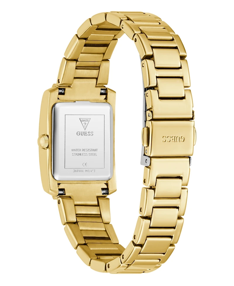 Guess Women's Gold-Tone Glitz Analog Watch, 23mm