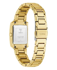 Guess Women's Gold-Tone Glitz Analog Watch, 23mm