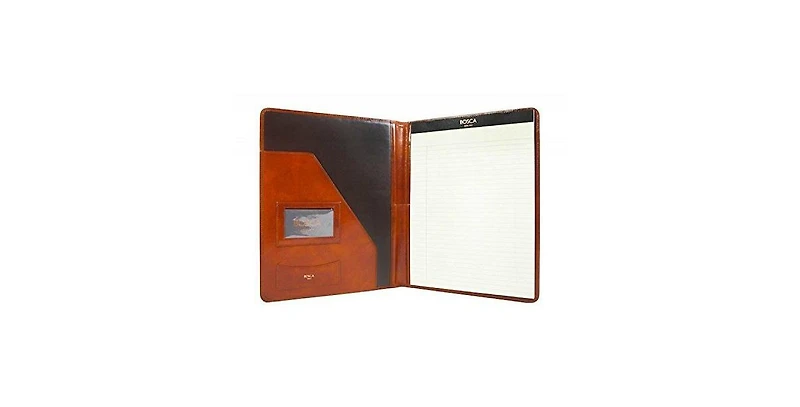 Bosca Old Leather 8.5 X 11 Pad Portfolio