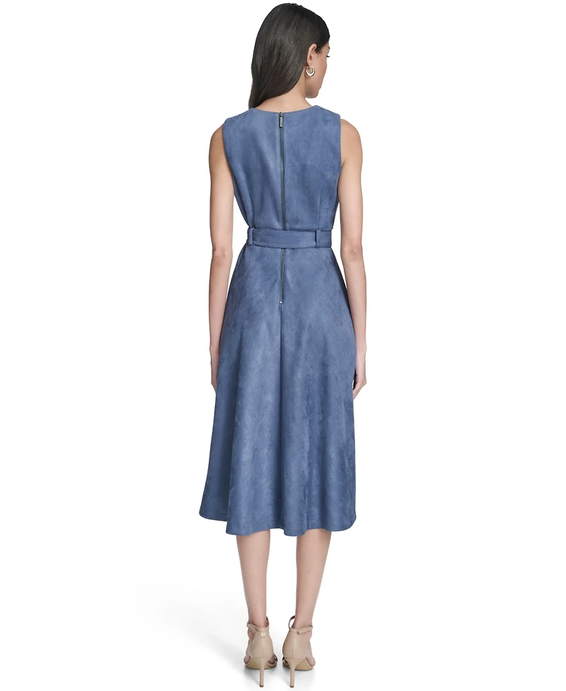 Calvin Klein Women's Sleeveless Midi Dress