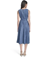 Calvin Klein Women's Sleeveless Midi Dress