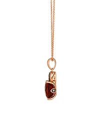 Le Vian Garnet (2.80 ct. t.w.), Vanilla and Chocolate Diamond Pendant Necklace (0.12 ct. t.w.) in 14k Strawberry Gold