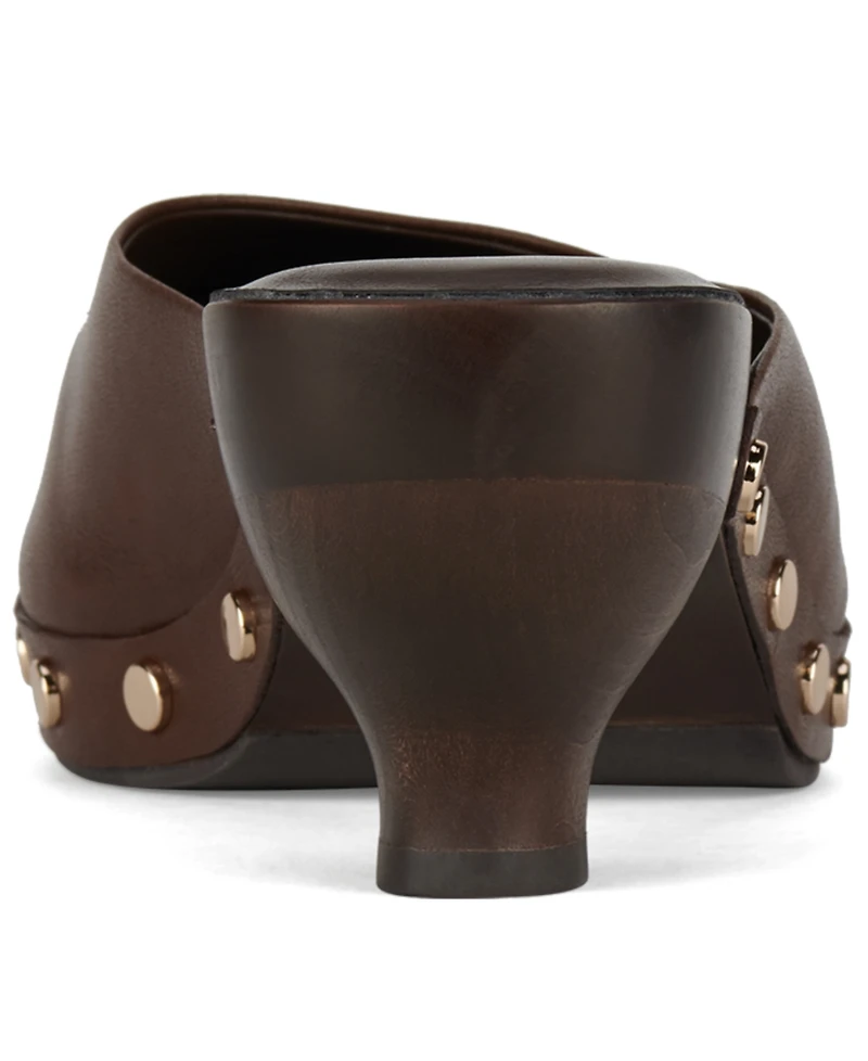 Jeffrey Campbell Women's Cloguette Wooden Platform Slip-On Clogs