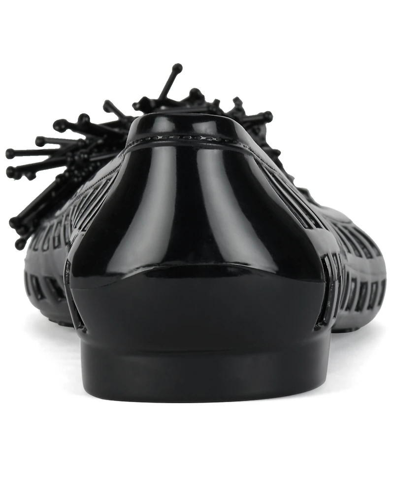 Jeffrey Campbell Women's Danceteria Embellished Jelly Flats