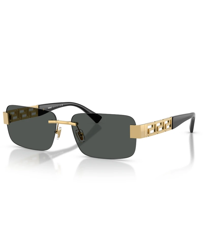 Versace Men's Rectangle Sunglasses, VE2298