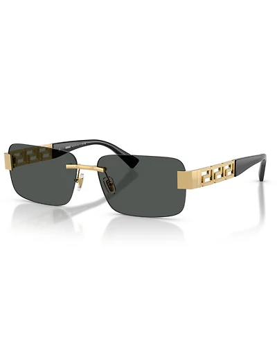Versace Men's Rectangle Sunglasses, VE2298