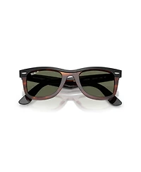 Ray-Ban Unisex Polarized Sunglasses, Wayfarer Street Neat RB2240