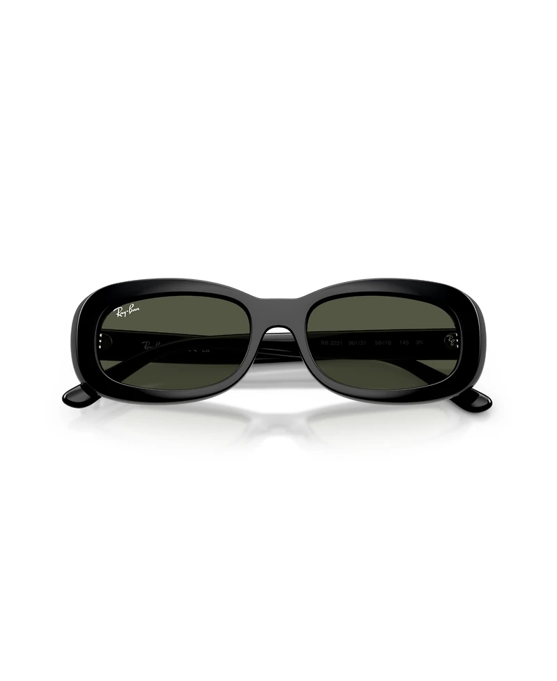 Ray-Ban Women's Oval Sunglasses, RB2221