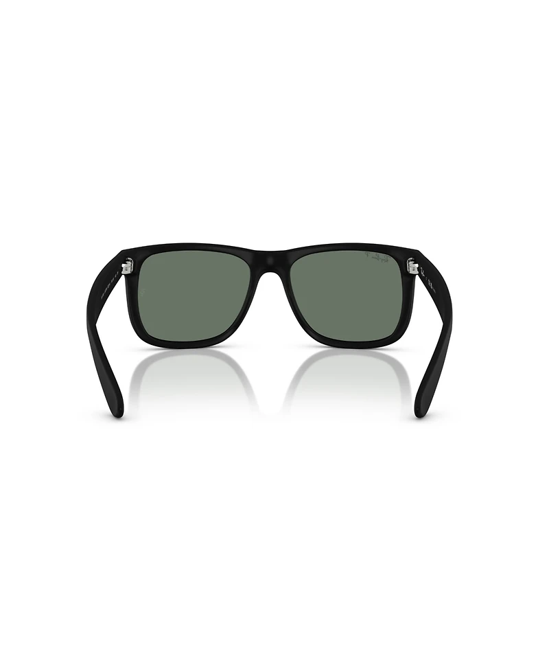 Ray-Ban Men's Polarized Sunglasses, Justin RB4165