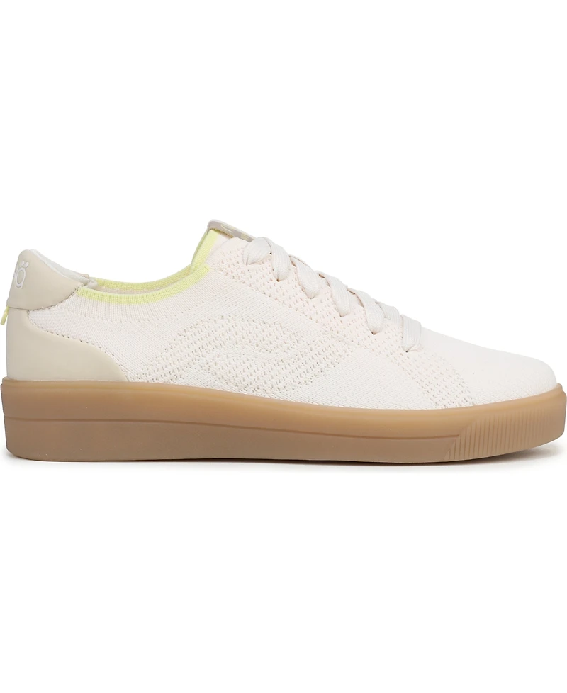 Ryka Women's Viv Next Knit Court Inspired Lace Up Sneakers