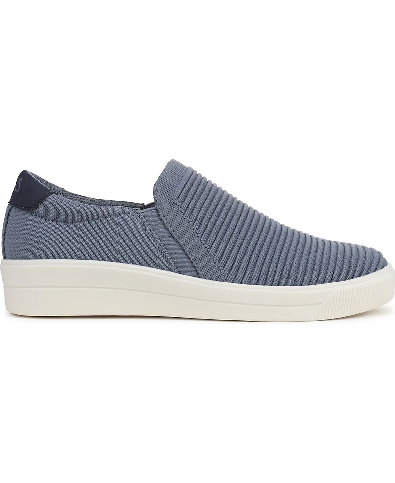 Ryka Women's Viv Ease Knit Court Inspired Slip On Sneakers