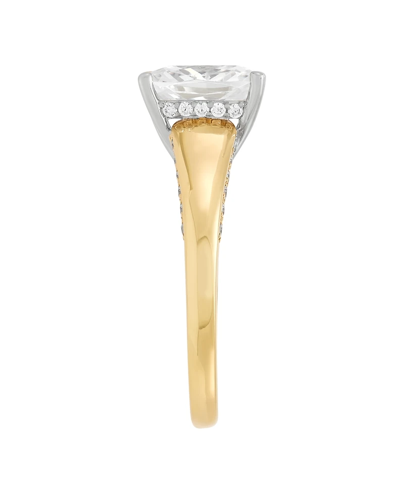 Grown With Love Lab Grown Diamond Ring (2-1/4 ct. t.w.) in 14K Yellow and White Gold