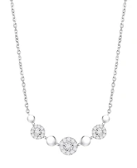 Macy's Diamond Necklace (1/4 ct. t.w.) in Sterling Silver
