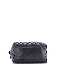 Pre-Owned Balenciaga Mm Matelasse Bag Leather