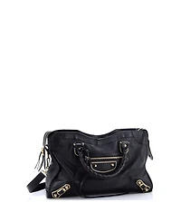 Pre-Owned Balenciaga Medium City Classic Metallic Edge Bag Leather