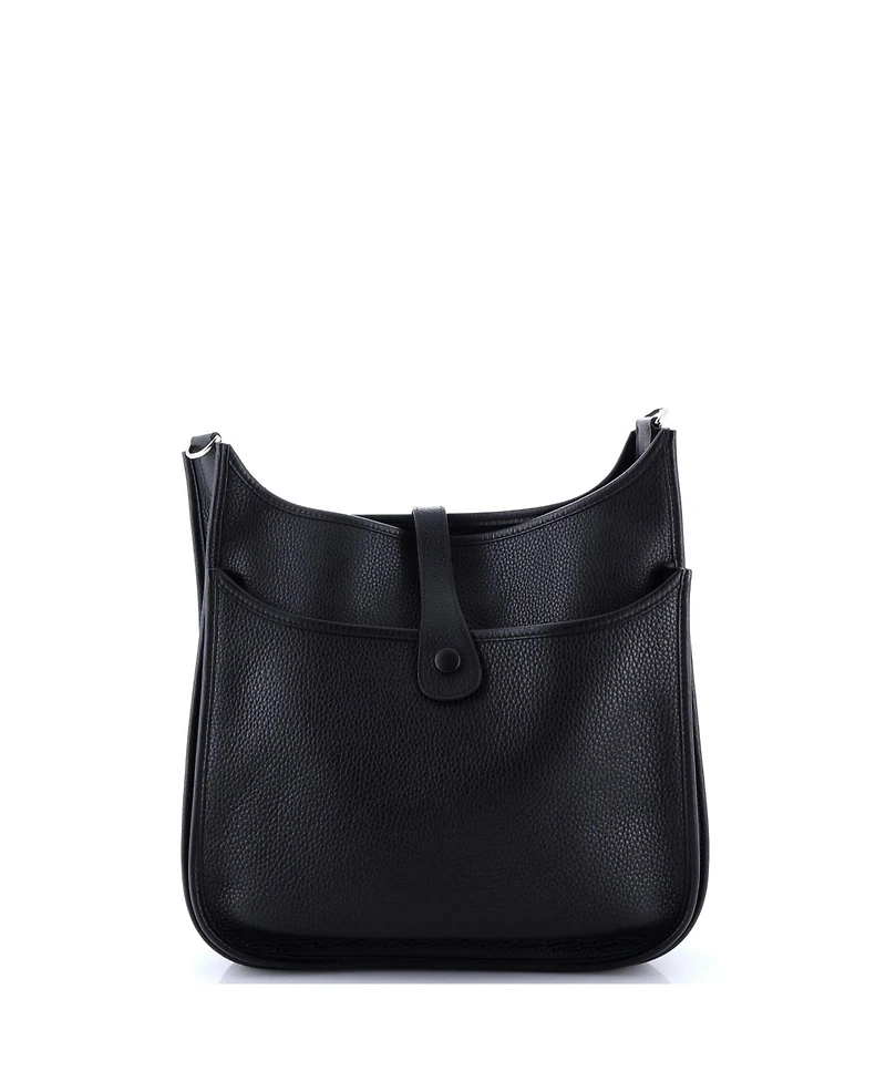 Pre-Owned Hermes Gm Evelyne Bag Gen Iii Clemence