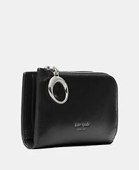 kate spade new york Halo Fine Grain Leather Slim Bifold Wallet