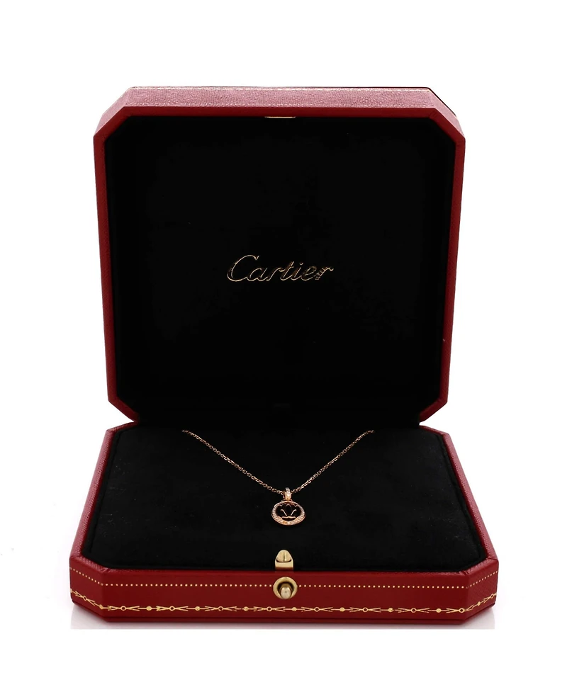 Pre-Owned Cartier Double C de Cartier Pendant Necklace