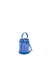 Pre-Owned Goyard Pm Petit Flot Bucket Bag Coated Canvas