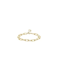 Bearfruit Jewelry Sterling Silver 18k Gold Plated Maddie Chain Bracelet