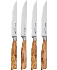 Messermeister Oliva Elite Fine-Edge Steak Knife Set / 4 Pc.