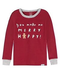 Gerber Baby Neutral 2-Piece Snug Fitting Pajama Set, Gingerbread House