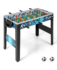 Sugift Stable Soccer Table Game with 2 Footballs for All Ages