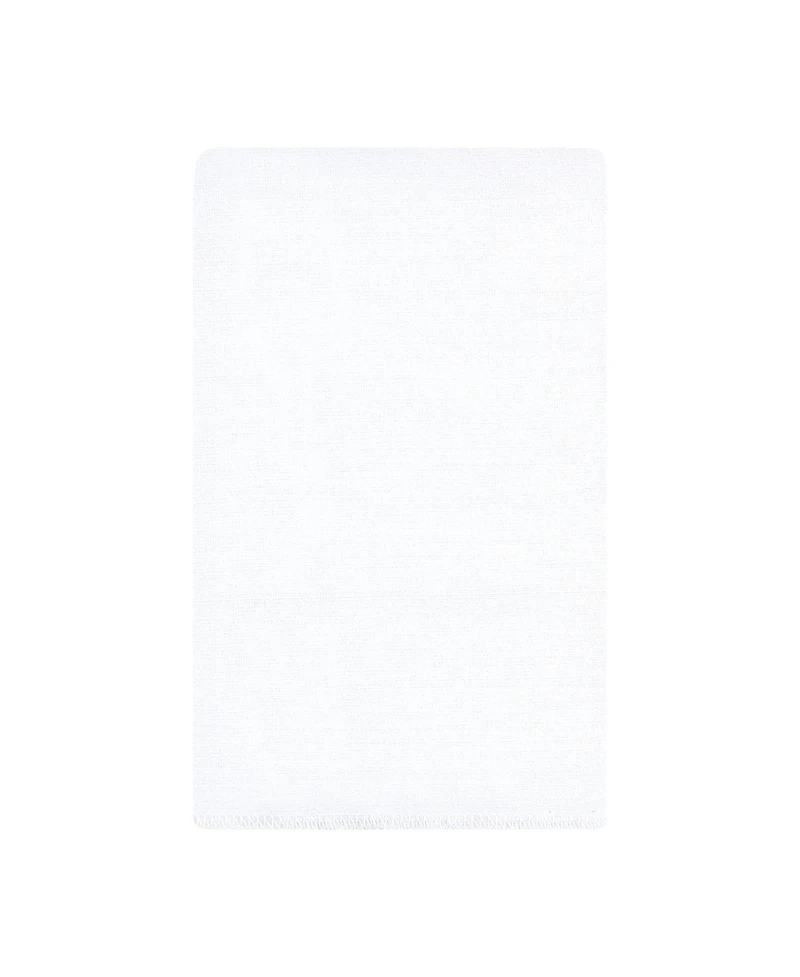 Hudson Baby Cotton Flannel Burp Cloths 10-Pack, Giraffe, One Size