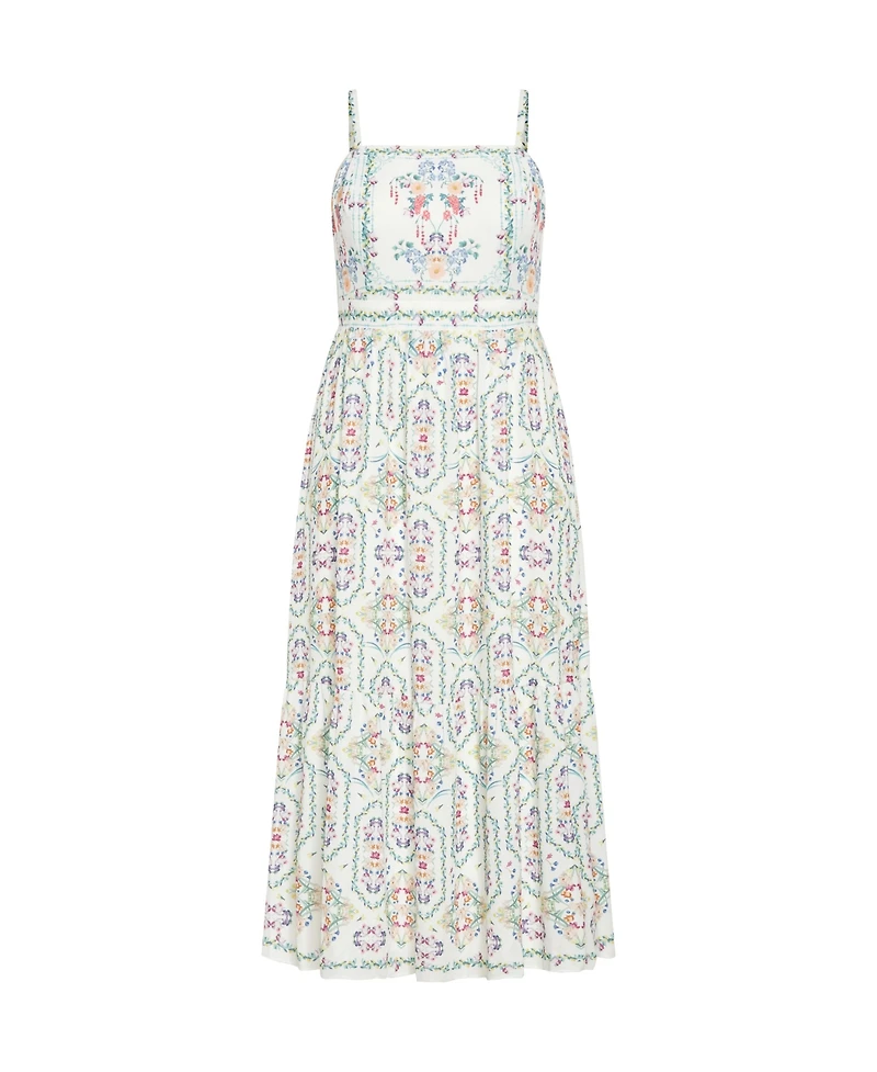 City Chic Women's Plus Size Molly Print Maxi Dress