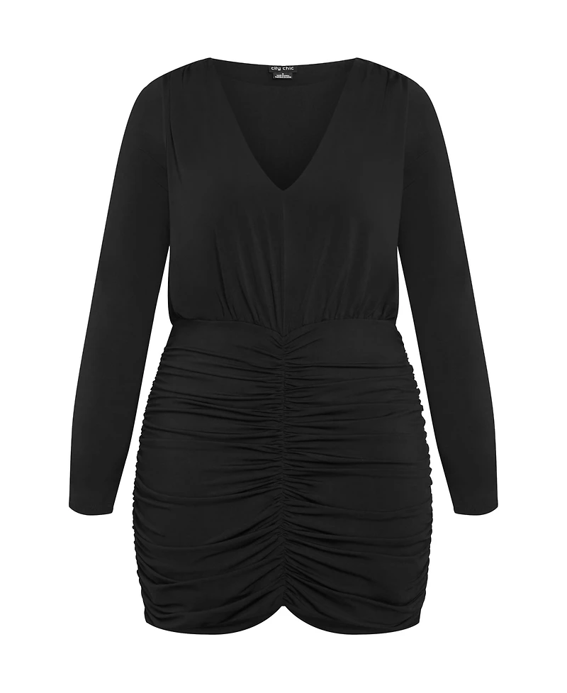 City Chic Women's Sassy Sue Dress