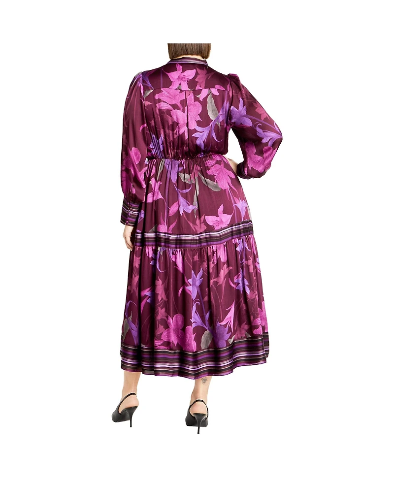 City Chic Women's Suzanne Maxi Dress