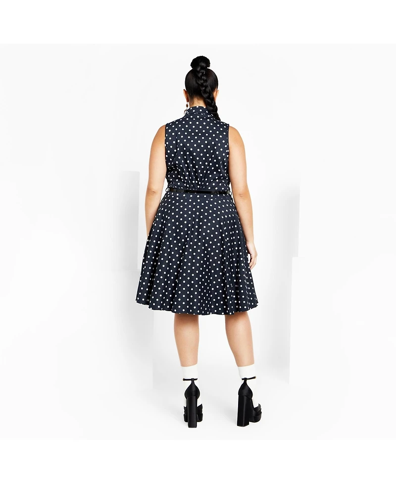 City Chic Women's Plus Size Nellie Dress