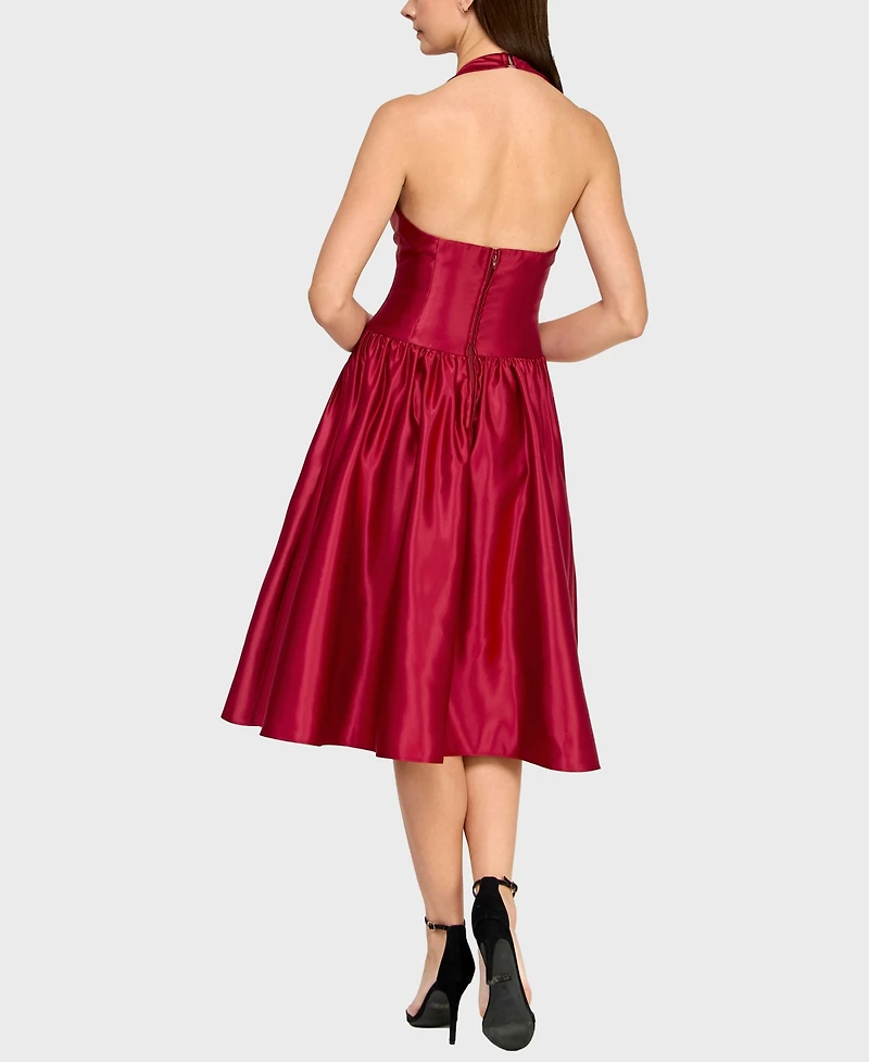 Alex & Sophia Juniors' Three Bows Midi Dress
