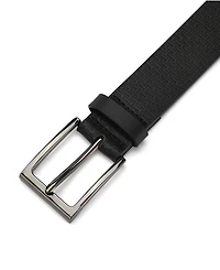 Ted Baker Men's All-Over Logo "T" Leather Belt