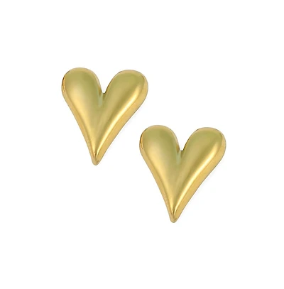 Women's The Danity-Amore Stud Earrings - California Gold