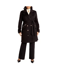 City Chic Women's Gillian Coat