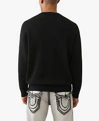 True Religion Men's Crewneck Regular-Fit Sweater