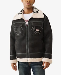 True Religion Men's Zip-Front Jacket