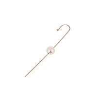 Women's The Snowball-Pin Cuff Earring - California Gold