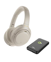 Sony Wh-1000XM4 Wireless Premium Noise Canceling Overhead Headphones with Mic for Phone-Call and Alexa Voice Control, Silver WH1000XM4 Bundle