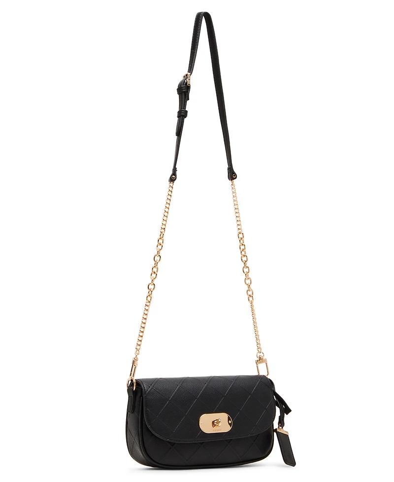 Anne Klein Covered Buckle Small Crossbody Bag