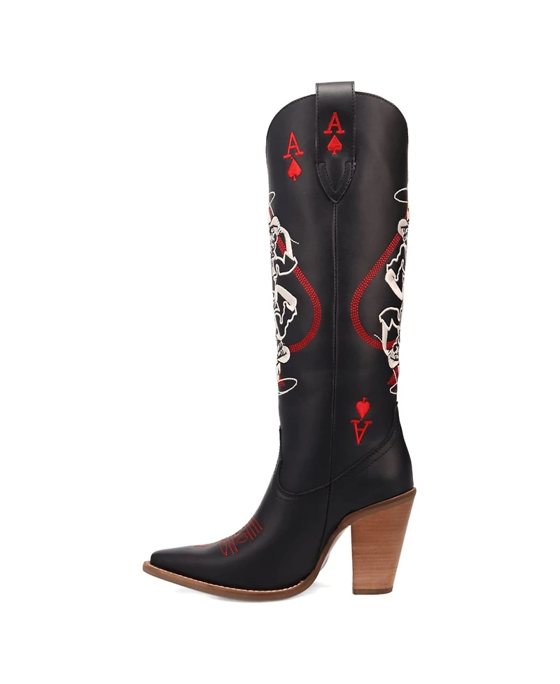 Dingo Women's Ace Of Spades Leather Boot