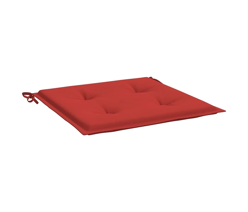vidaXL Chair Cushion Set of 6 Red Oxford fabric