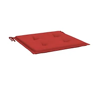 vidaXL Chair Cushion Set of 6 Red Oxford fabric