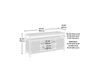 Casainc Storage Cabinet With Adjustable Open Shelves