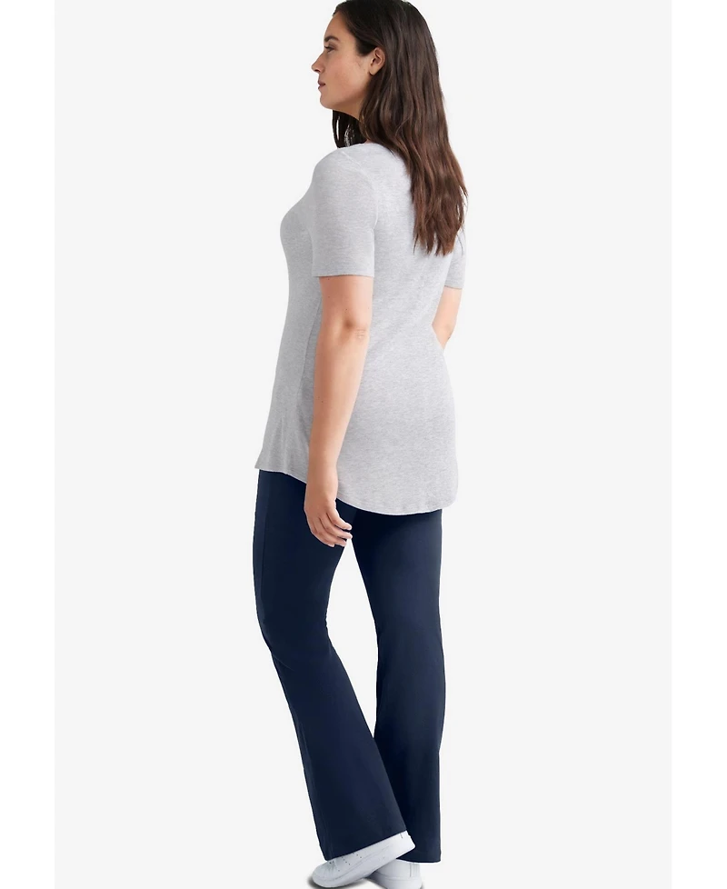 ellos Plus Women's Knit Bootcut Leggings